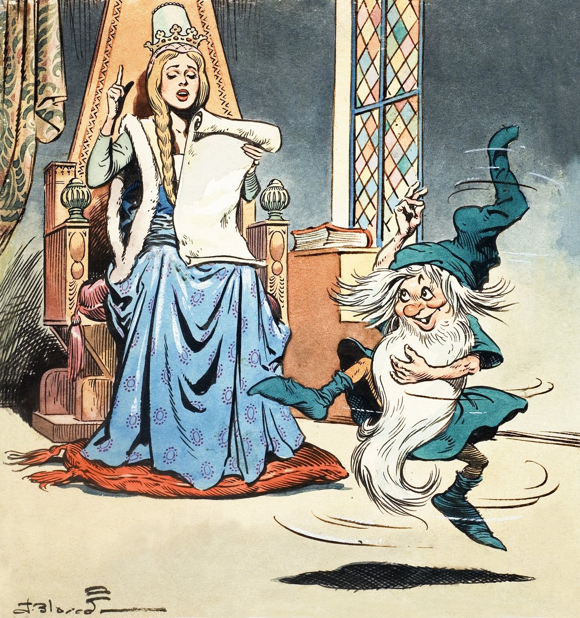 The Story of Rumpelstiltskin by Jesus Blasco