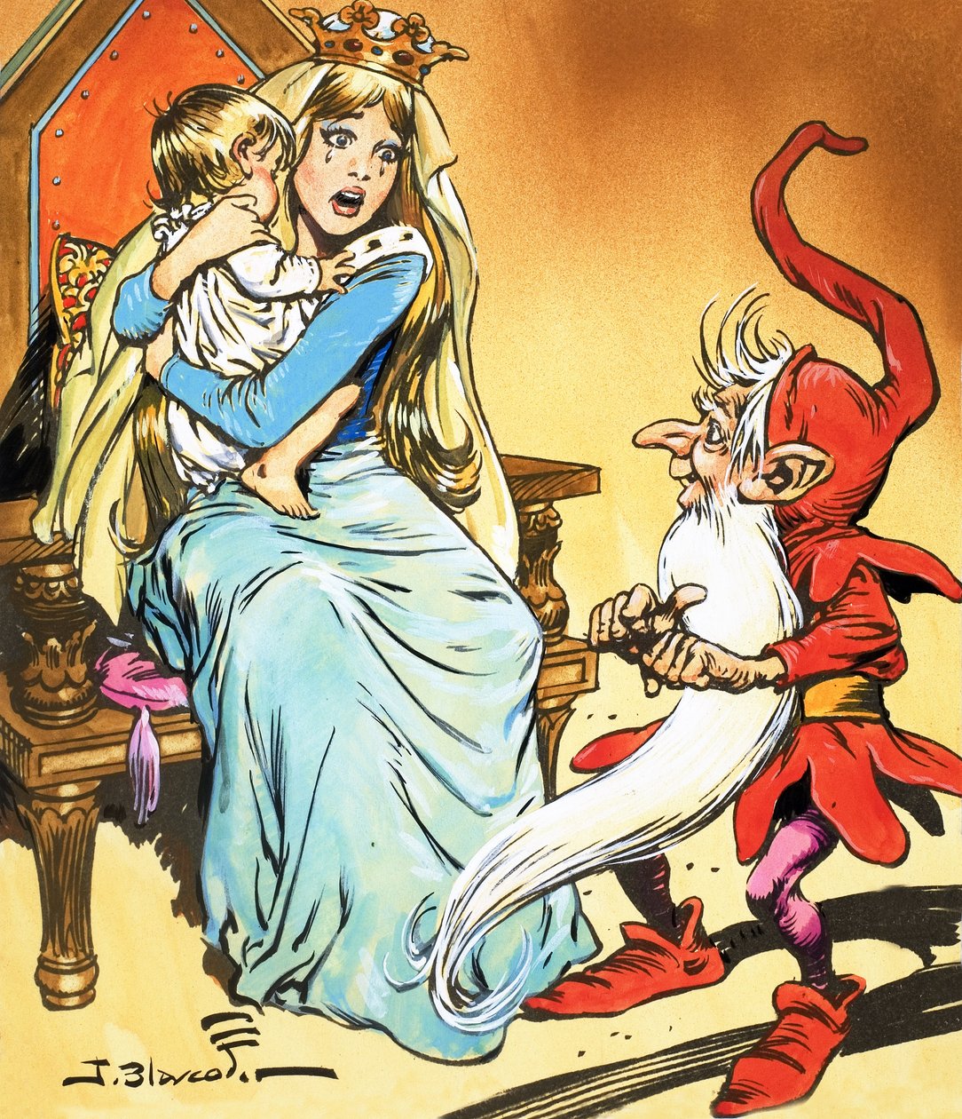 The Story of Rumpelstiltskin by Jesus Blasco