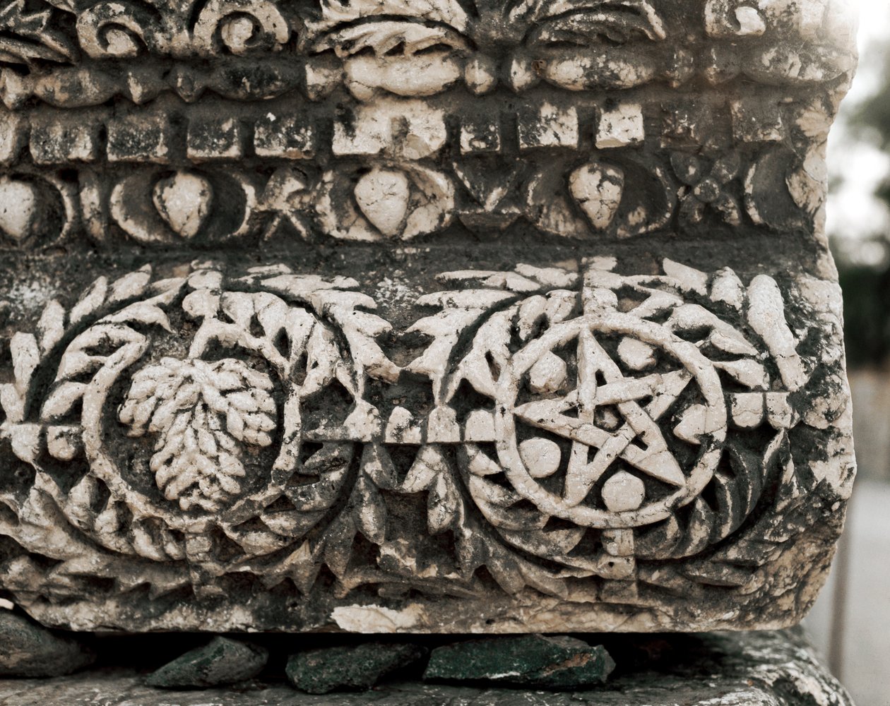 Detail of Capital Showing the Star of David by Jewish School