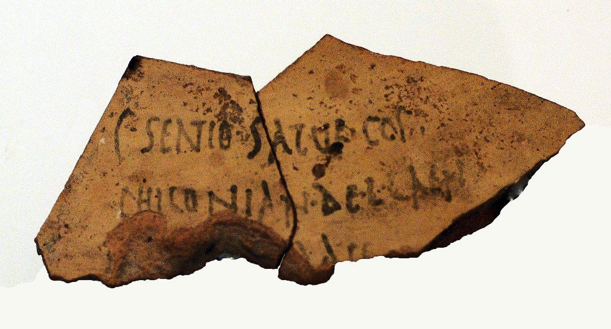 Herod Sherd from Masada by Jewish School