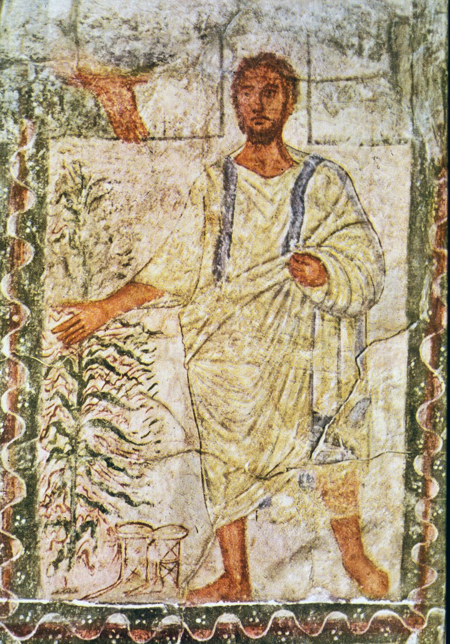 Moses and the Burning Bush by Jewish School