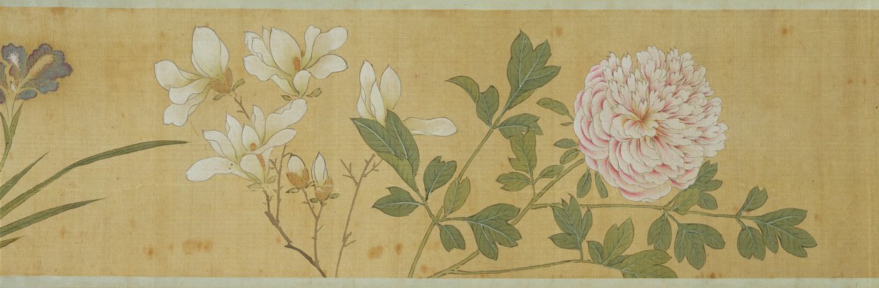 One Hundred Flowers, early 17th century (detail) by Jiayan Chen