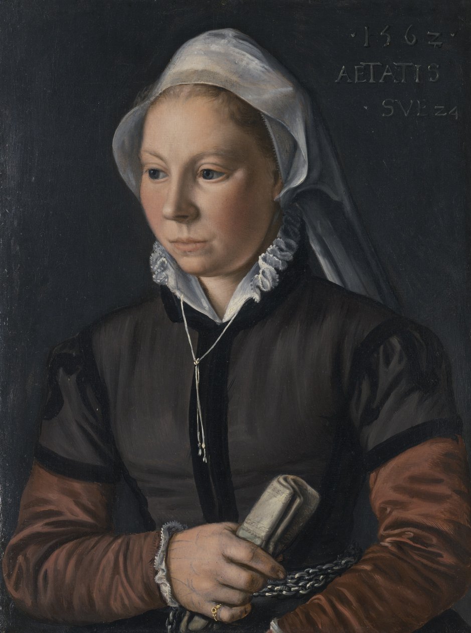 Portrait of a Young Woman by Joachim Beuckelaer