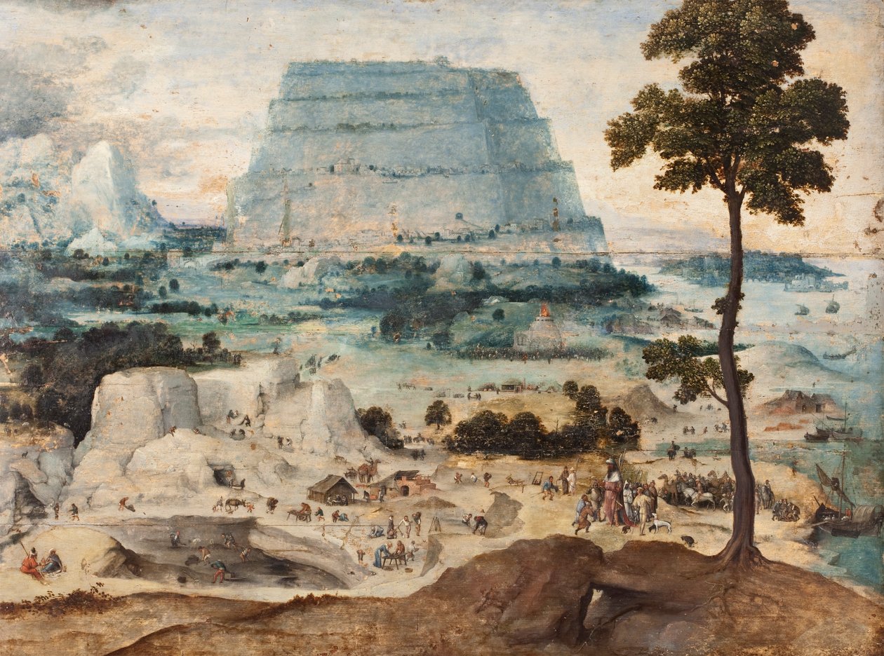 Building the Tower of Babel by Joachim Patinir