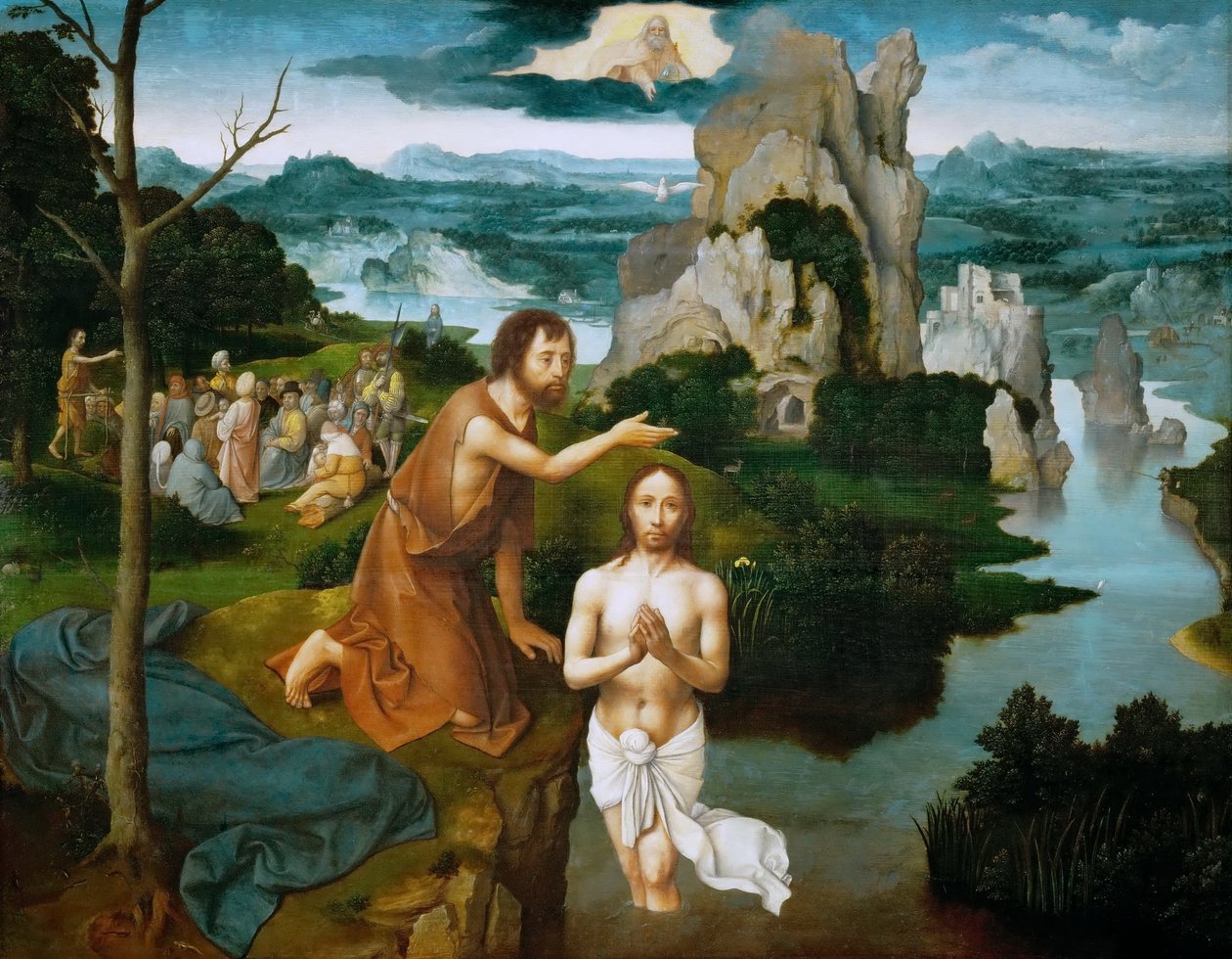 The Baptism of Christ by Joachim Patinir