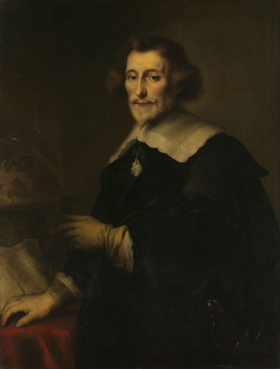 Portrait of Pieter Corneliszoon Hooft, Bailiff of Muiden, Historian and Poet by Joachim von Sandrart (I) (copy after)