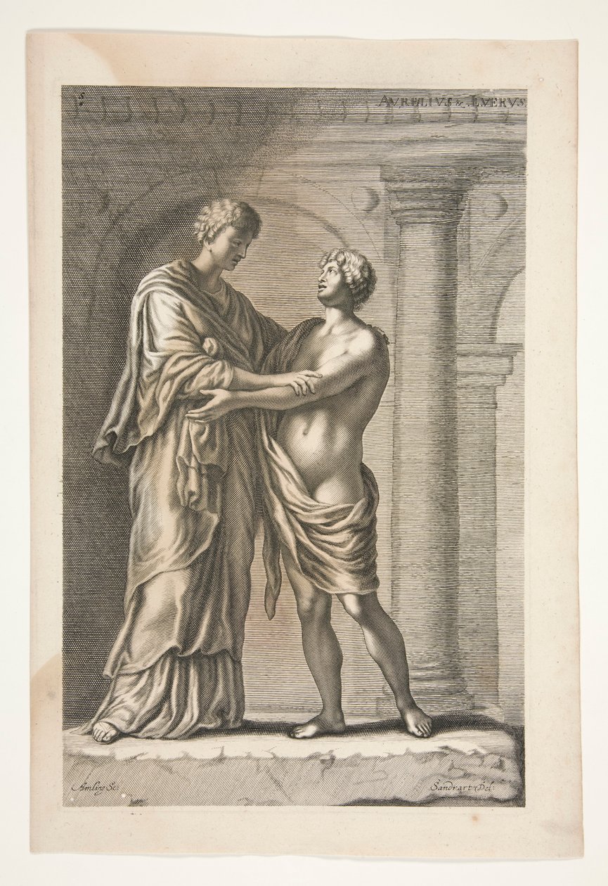 Papirius, from Sculpturae Veteris Admirata by Joachim von Sandrart