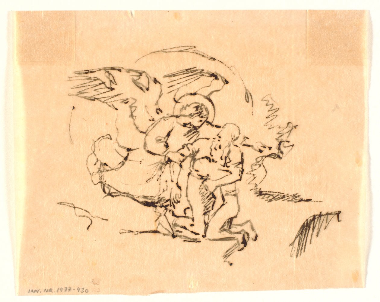 The Sacrifice of Abraham by Joakim Frederik Skovgaard