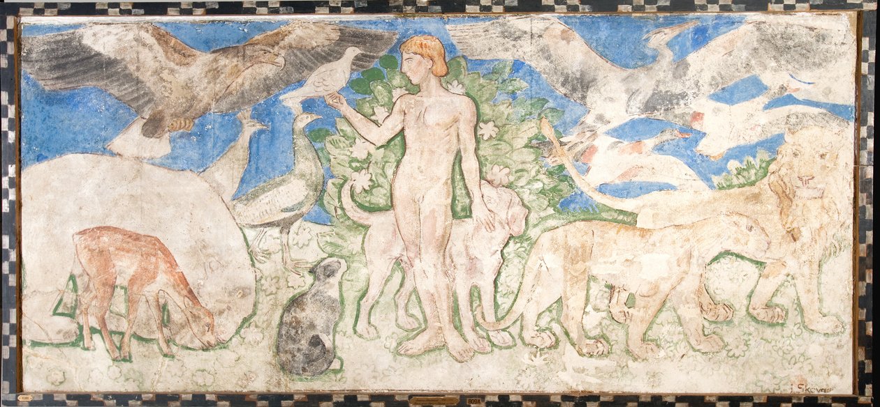Adam Naming the Animals by Joakim Frederik Skovgaard