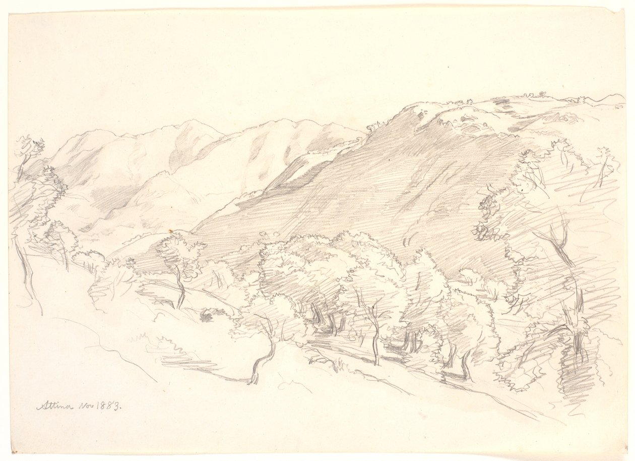 Mountain Landscape, Attina by Joakim Frederik Skovgaard