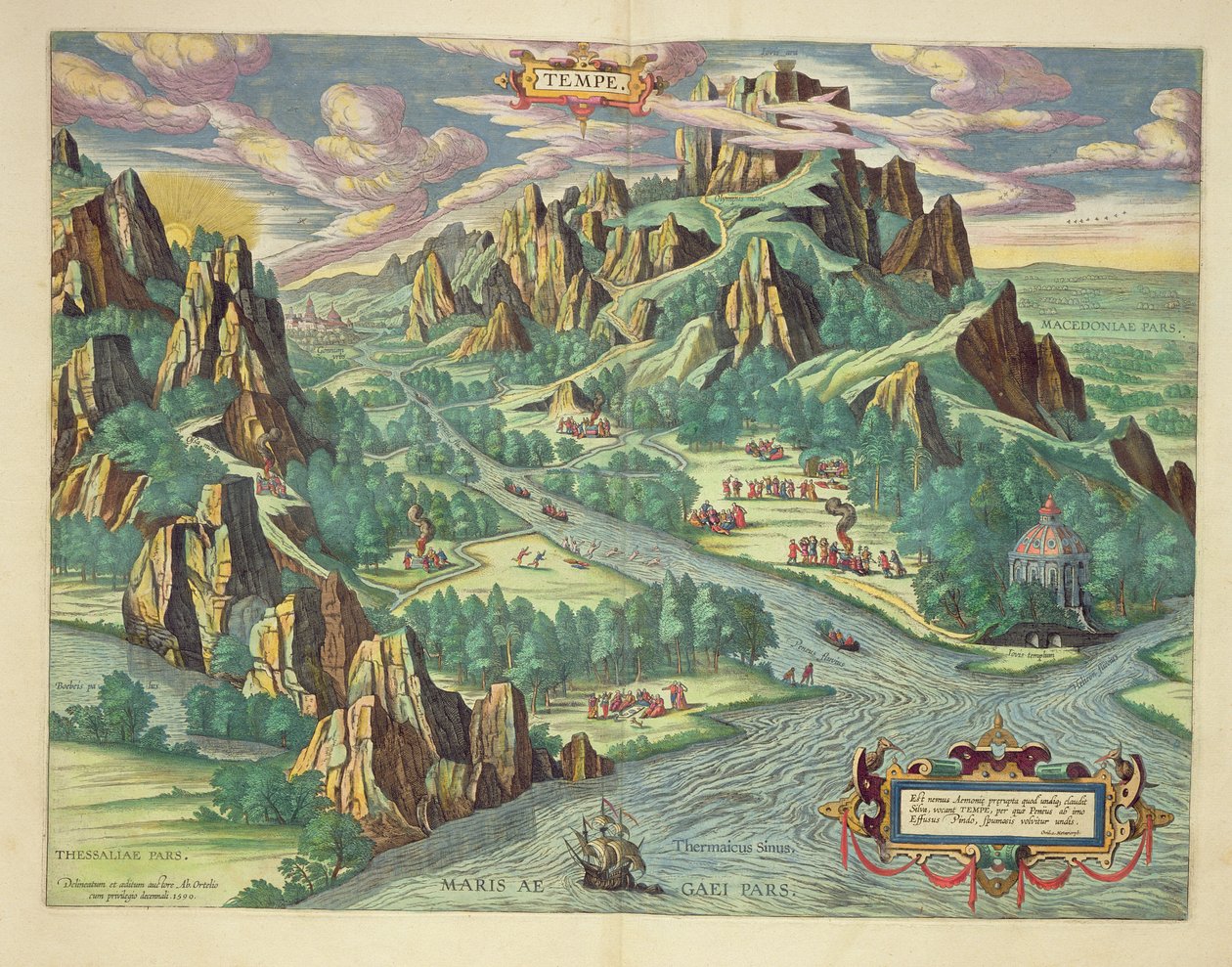 View of Antique Thessaly from the 