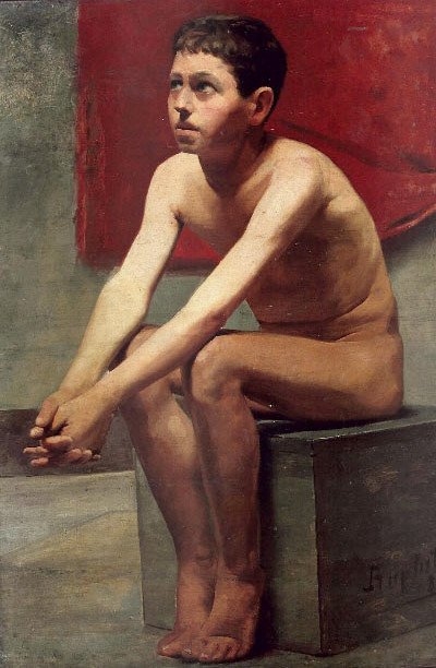 Nude of a Girl by Joao Batista da Costa