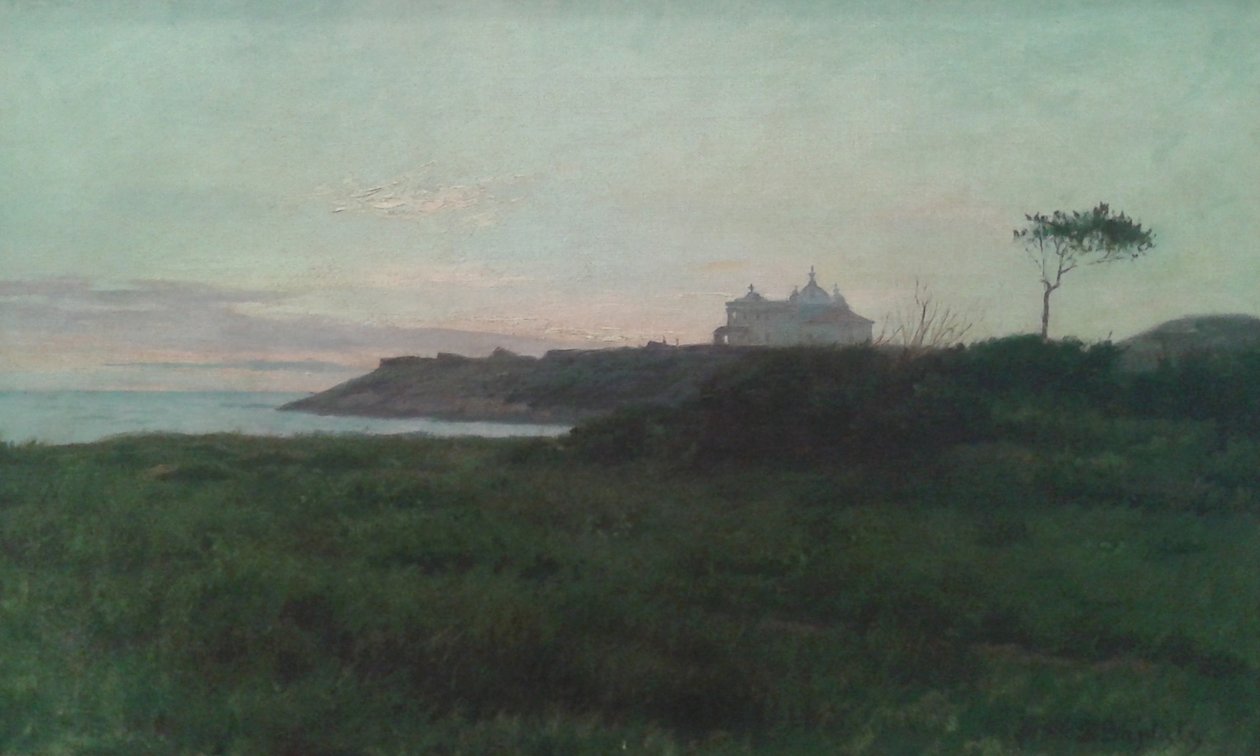 Church on the Hill by Joao Batista da Costa