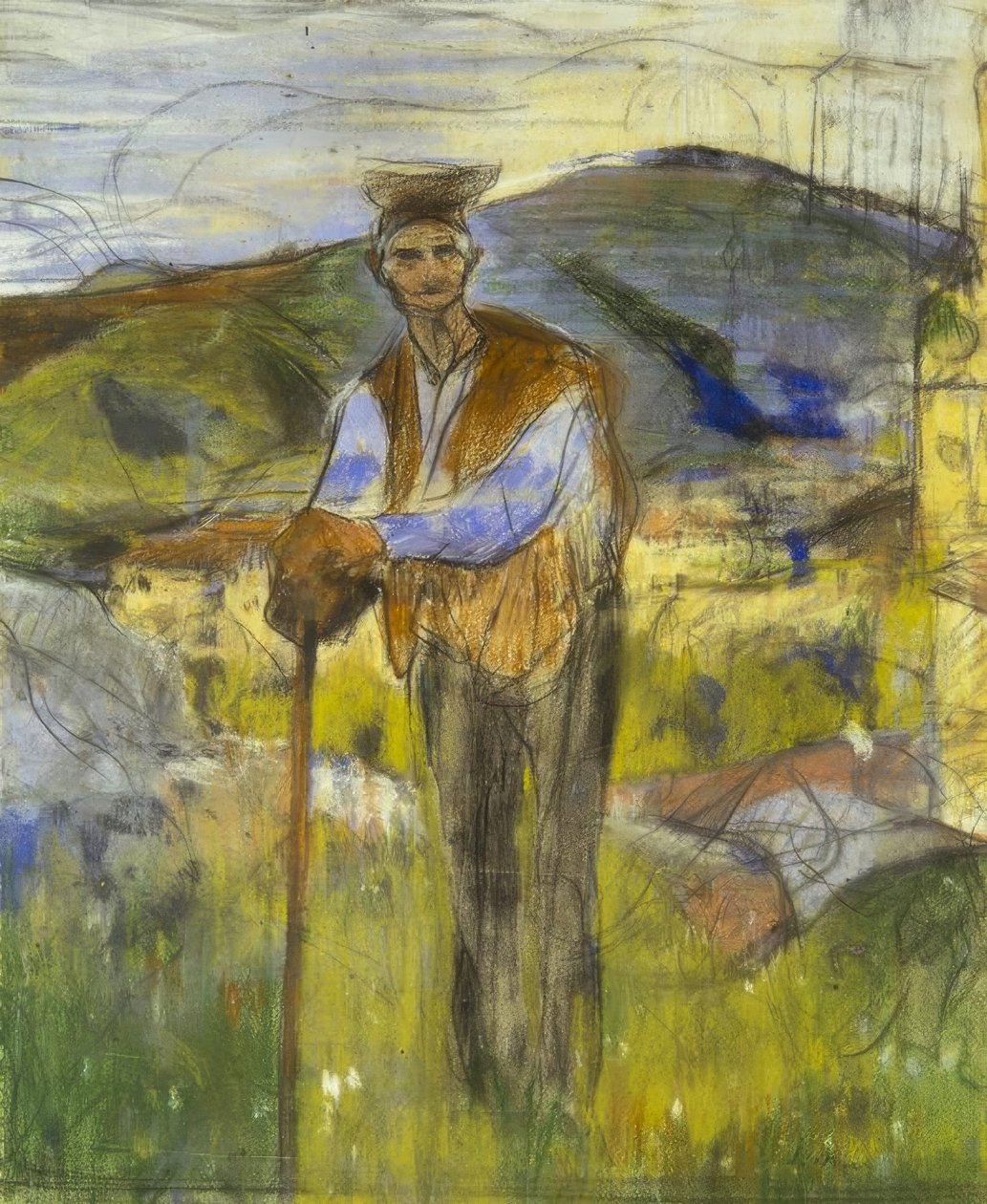 The Old Tobacco Pouch by Joaquim Mir i Trinxet