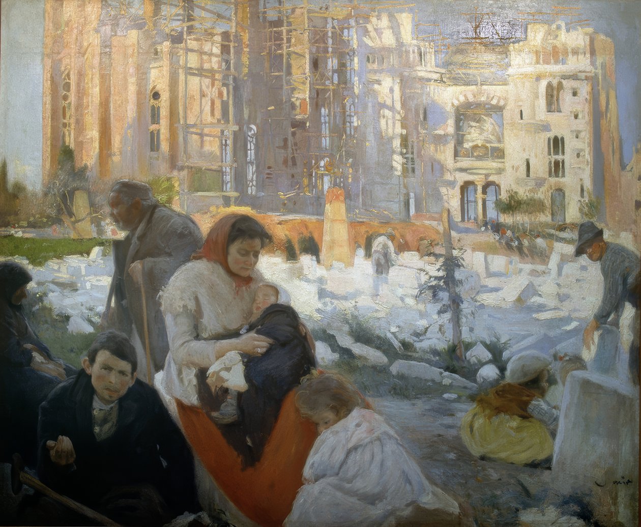 The Cathedral of the Poor by Joaquim Mir i Trinxet