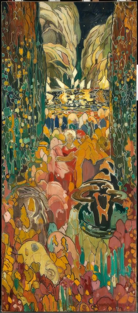 The Gorg Blau by Joaquim Mir i Trinxet