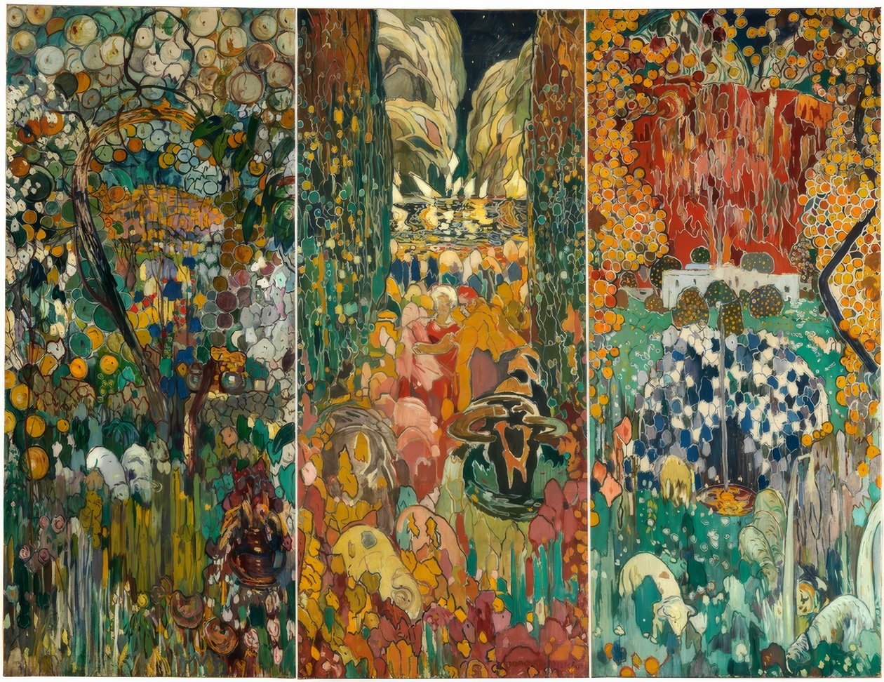 The Gorg Blau by Joaquim Mir i Trinxet