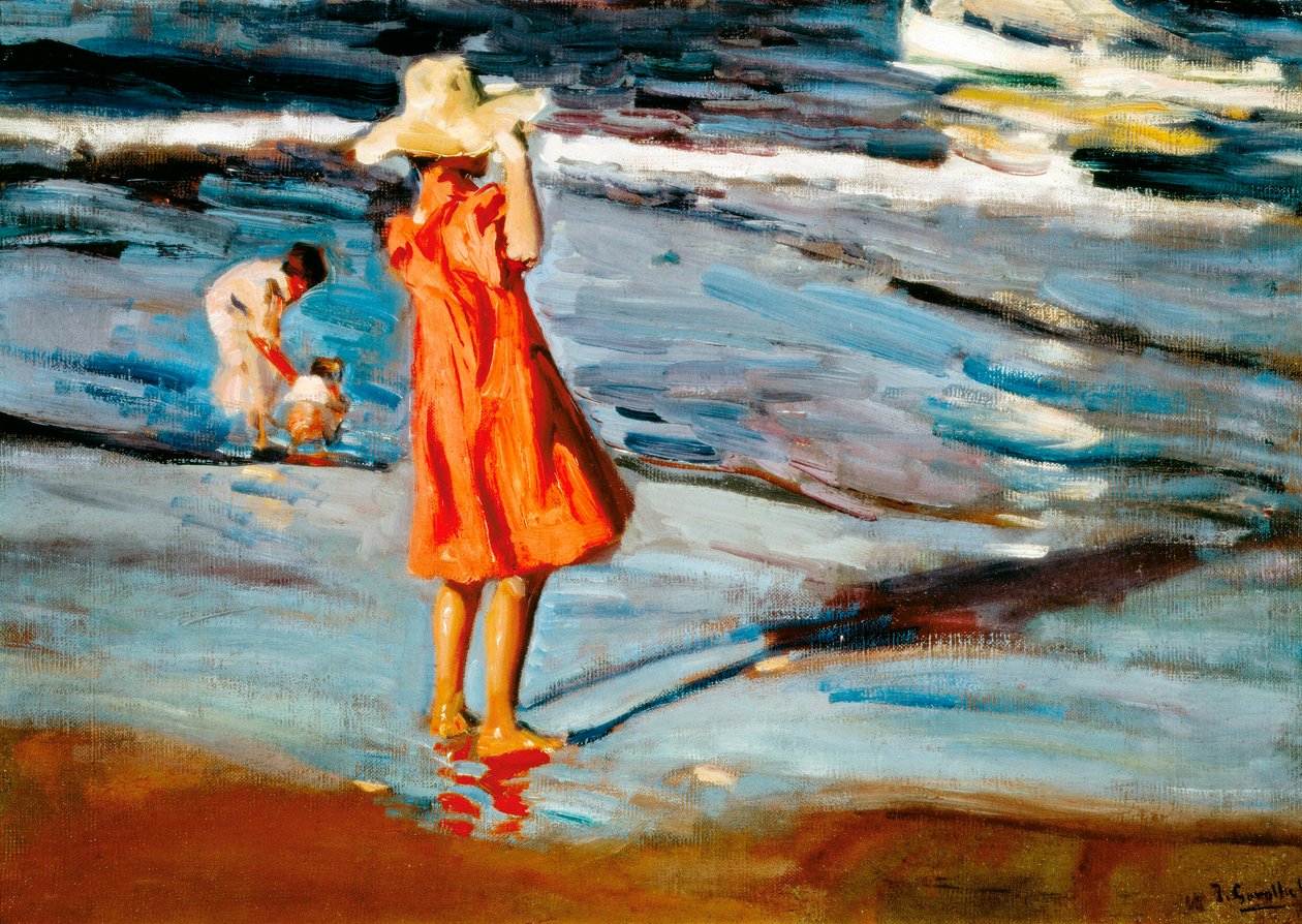 Children on the Beach by Joaquín Sorolla
