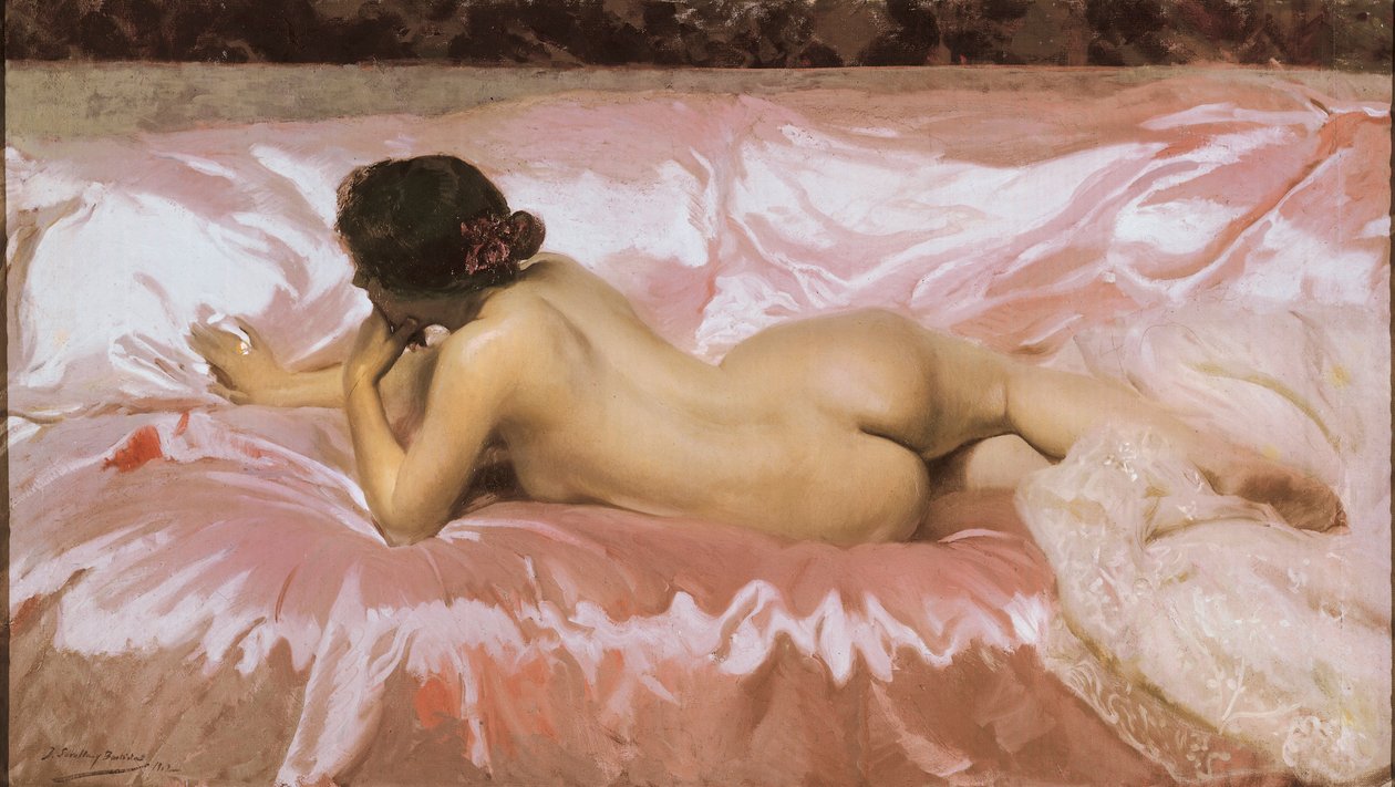 Naked woman by Joaquín Sorolla