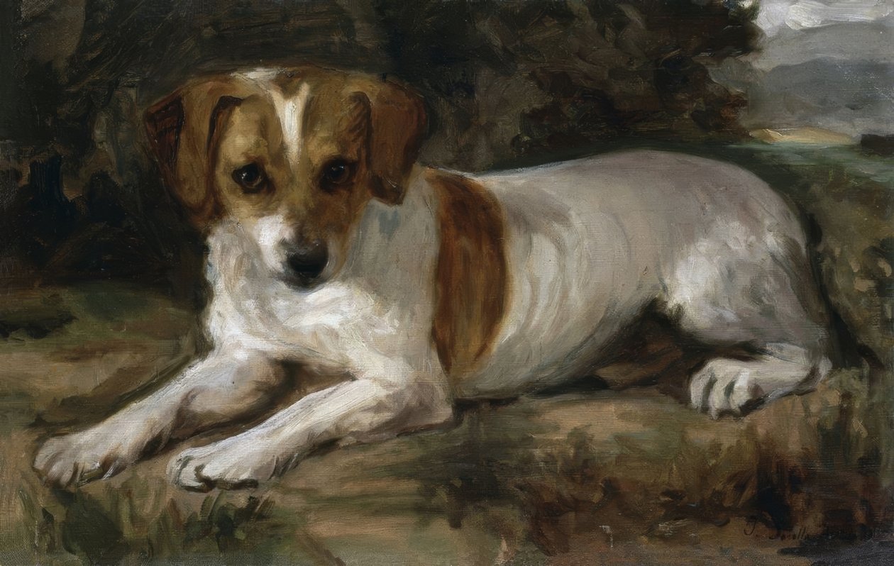 Dog by Joaquín Sorolla