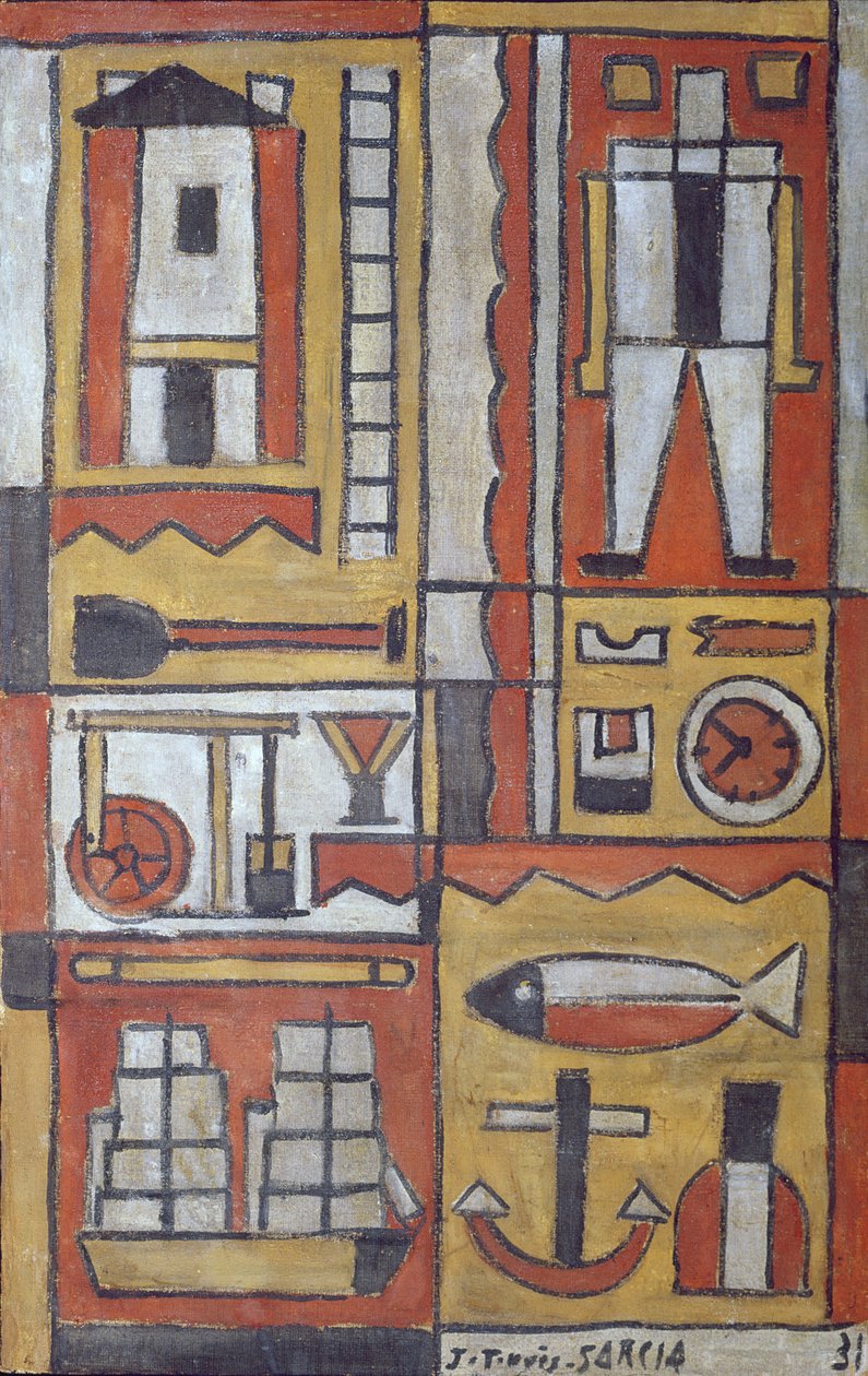 Constructive by Joaquin Torres Garcia