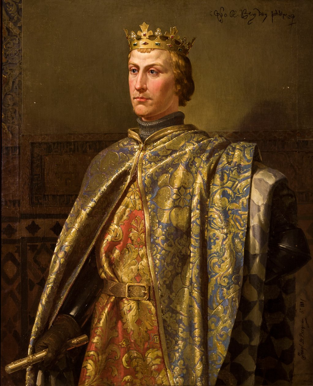 Pedro I of Castile by Joaquín Domínguez Bécquer  