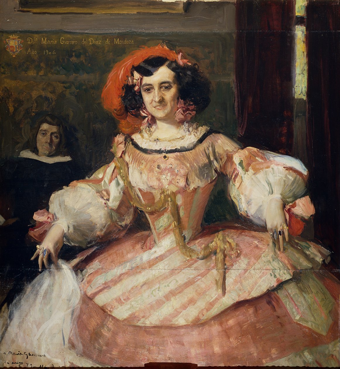 The Actress Maria Guerrero as La Dama Boba by Joaquín Sorolla