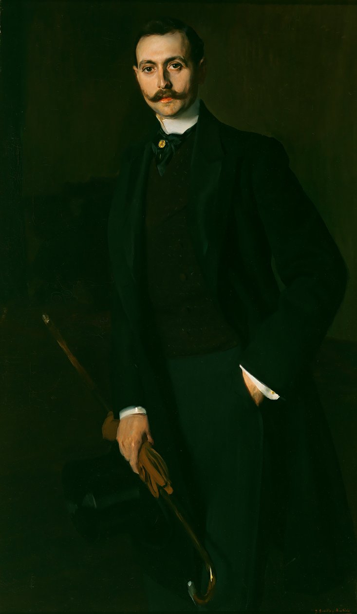 Portrait of Aureliano de Beruete y Moret by Joaquín Sorolla