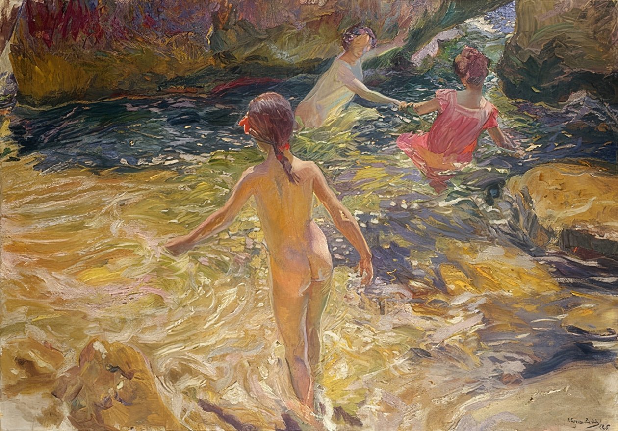 Bathers, Jávea. 1905 by Joaquín Sorolla