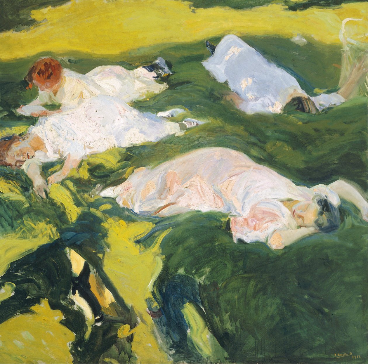 La Siesta by Joaquín Sorolla