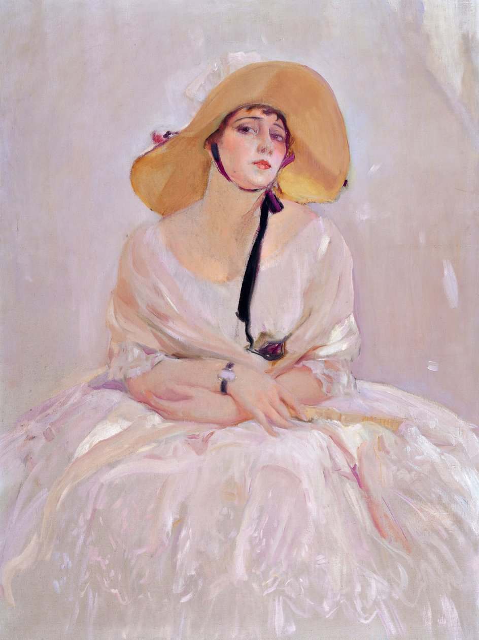 Portrait of Raquel Meller by Joaquín Sorolla