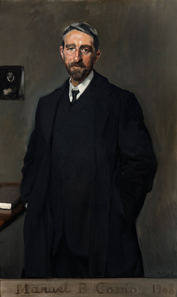 Manuel Bartolomé Cossío by Joaquín Sorolla