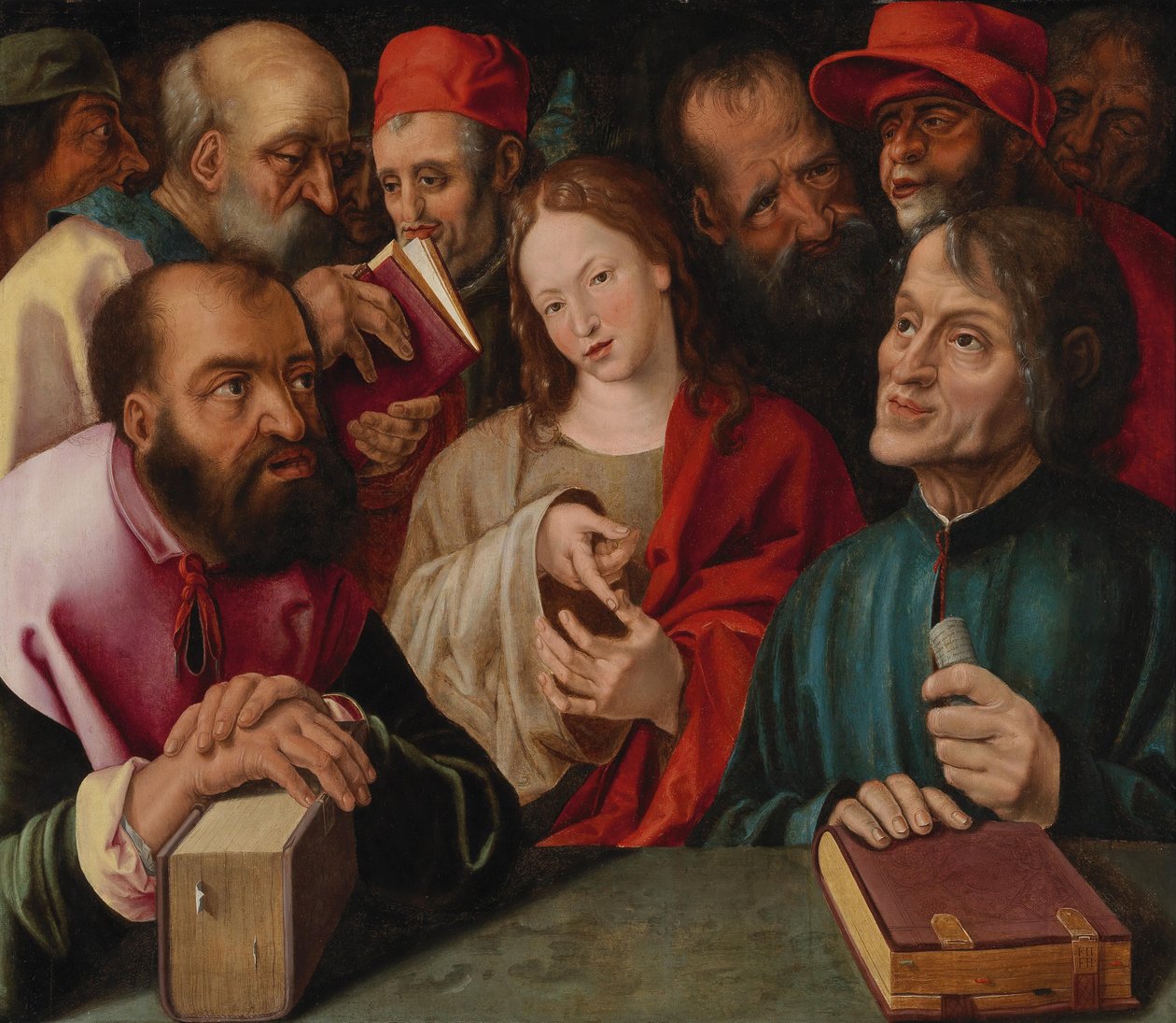 Christ among the Doctors by Jobst Harrich