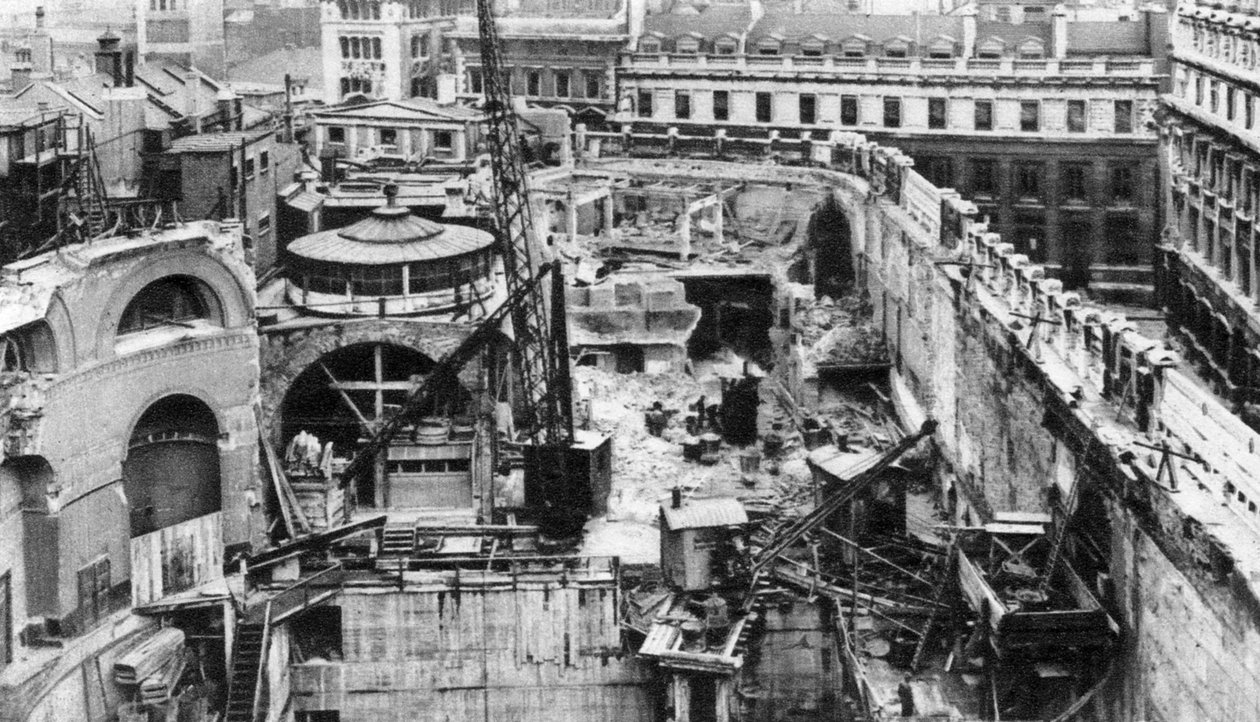 Bank, as Seen from the Roof of the Royal Exchange, London by Joel