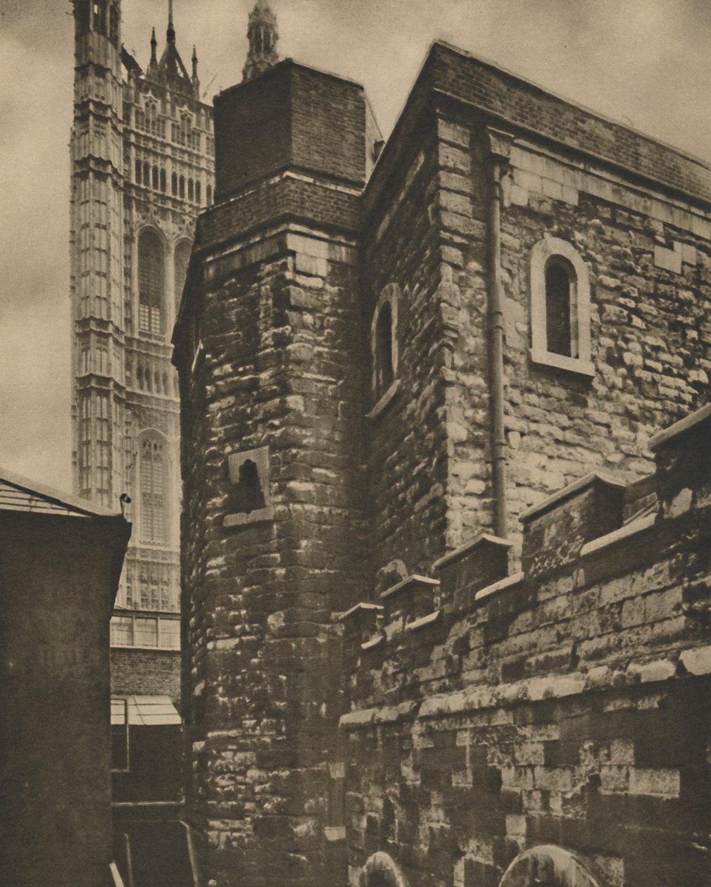 The Jewel Tower, Westminster, Surviving from Very Early London, c1935 by Joel