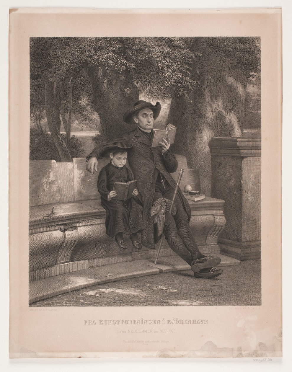 An Hour with the Priest (Italian Priest with His Student) by Joel Ballin