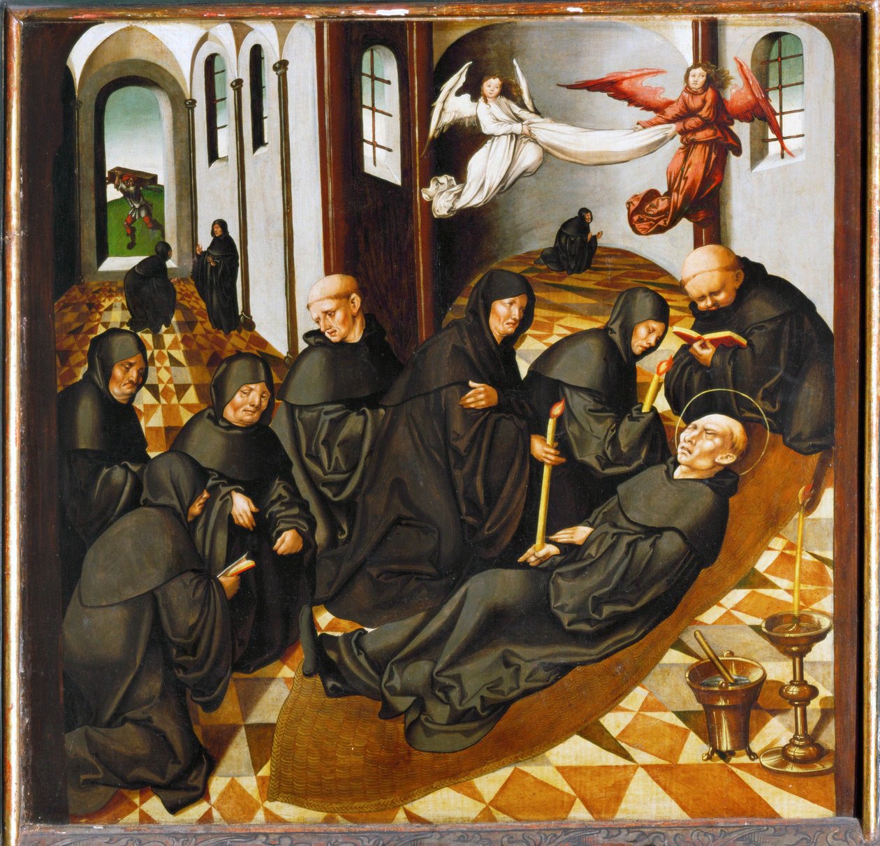 Death of Saint Bernard of Clairvaux by Joerg the Elder Breu