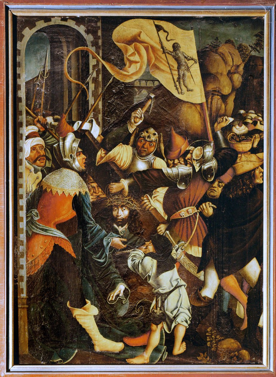 Jesus Carrying the Cross by Joerg the Elder Breu