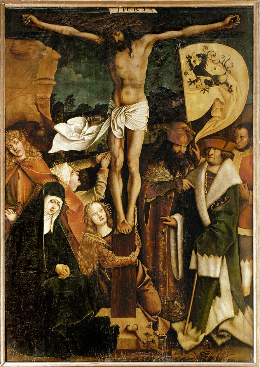 The Crucifixion by Joerg the Elder Breu