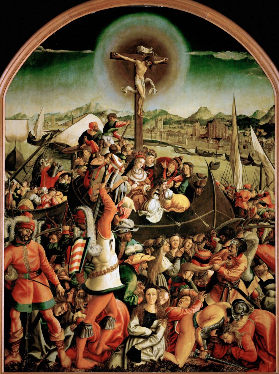 The Martyrdom of Saint Ursula by Joerg the Elder Breu