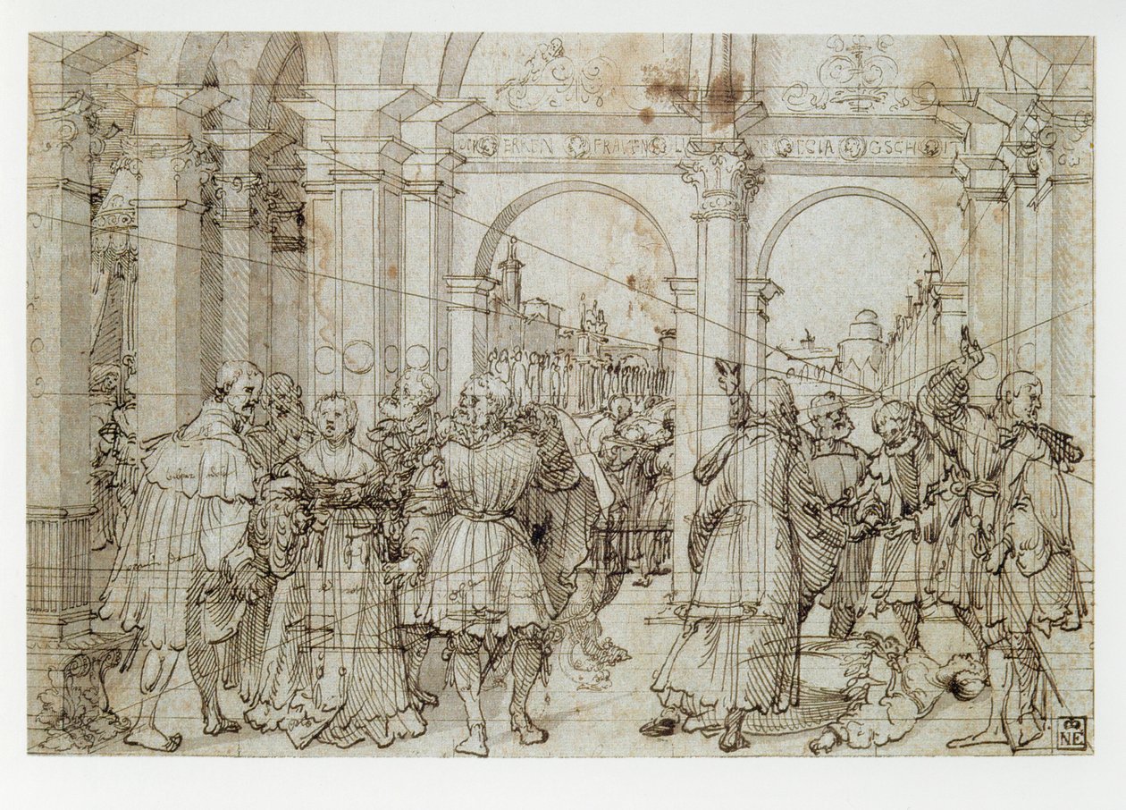 The Story of Lucretia by Joerg the Elder Breu