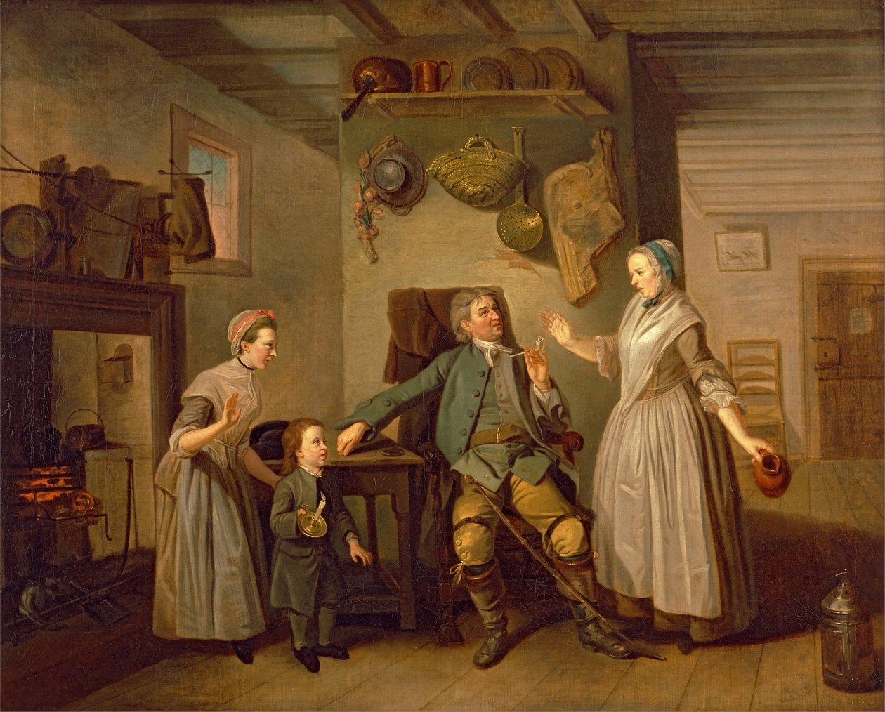David Garrick and Mary Bradshaw in David Garrick