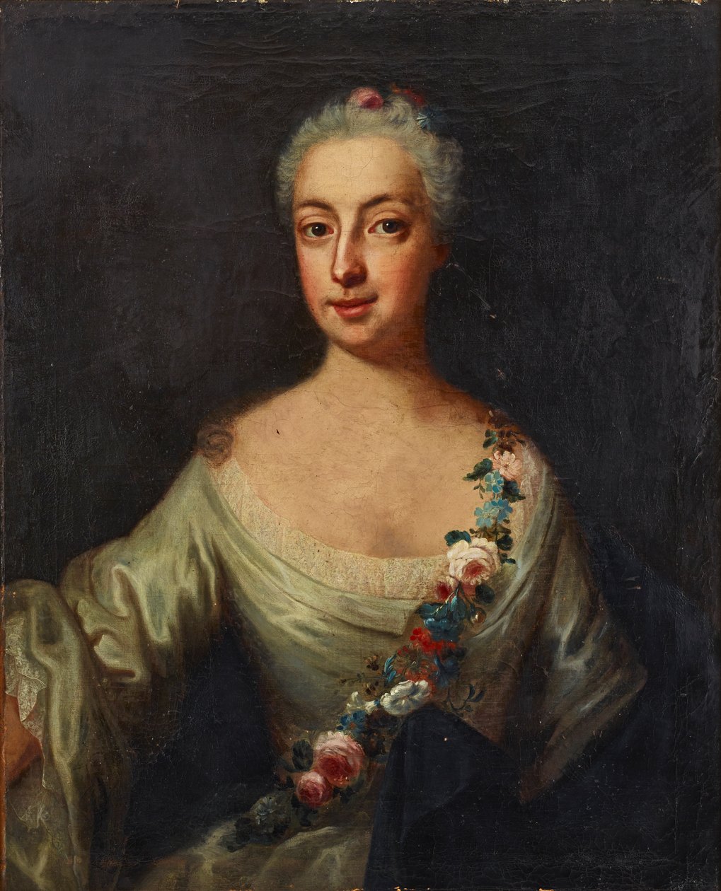 Portrait of Catharina Bonde af Björnö by Johan Stålbom