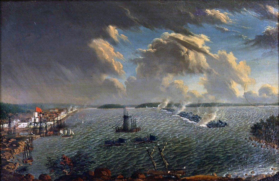Fredrikshamn 1790 by Johan Tietrich Schoultz