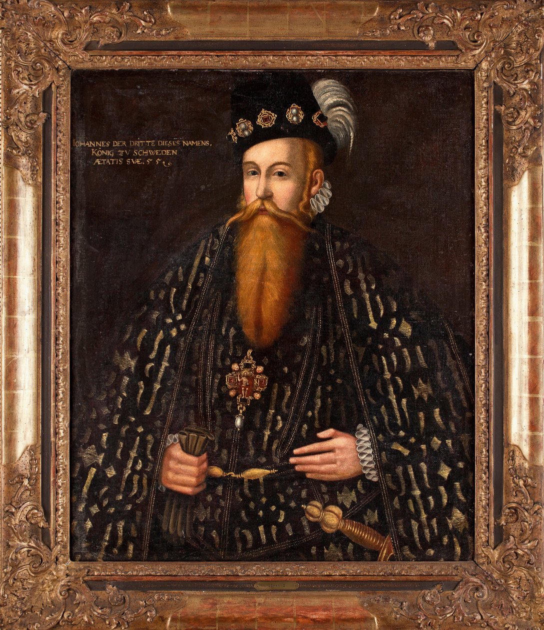 King John III of Sweden by Johan Baptista van (active 1562 1597) Uther