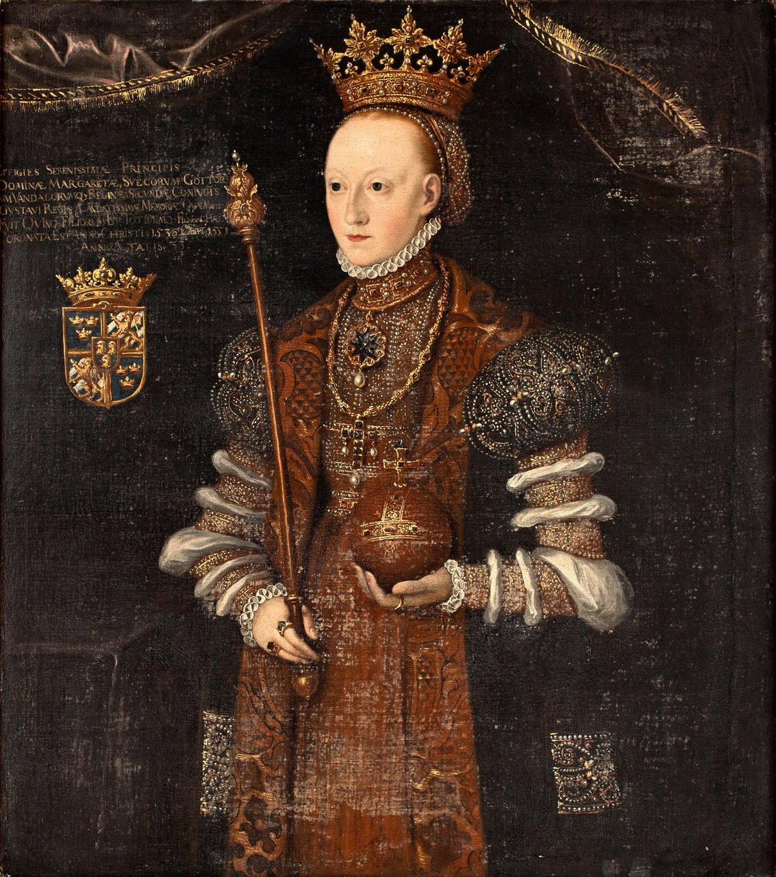 Queen Margaret Leijonhufvud of Sweden by Johan Baptista van Uther