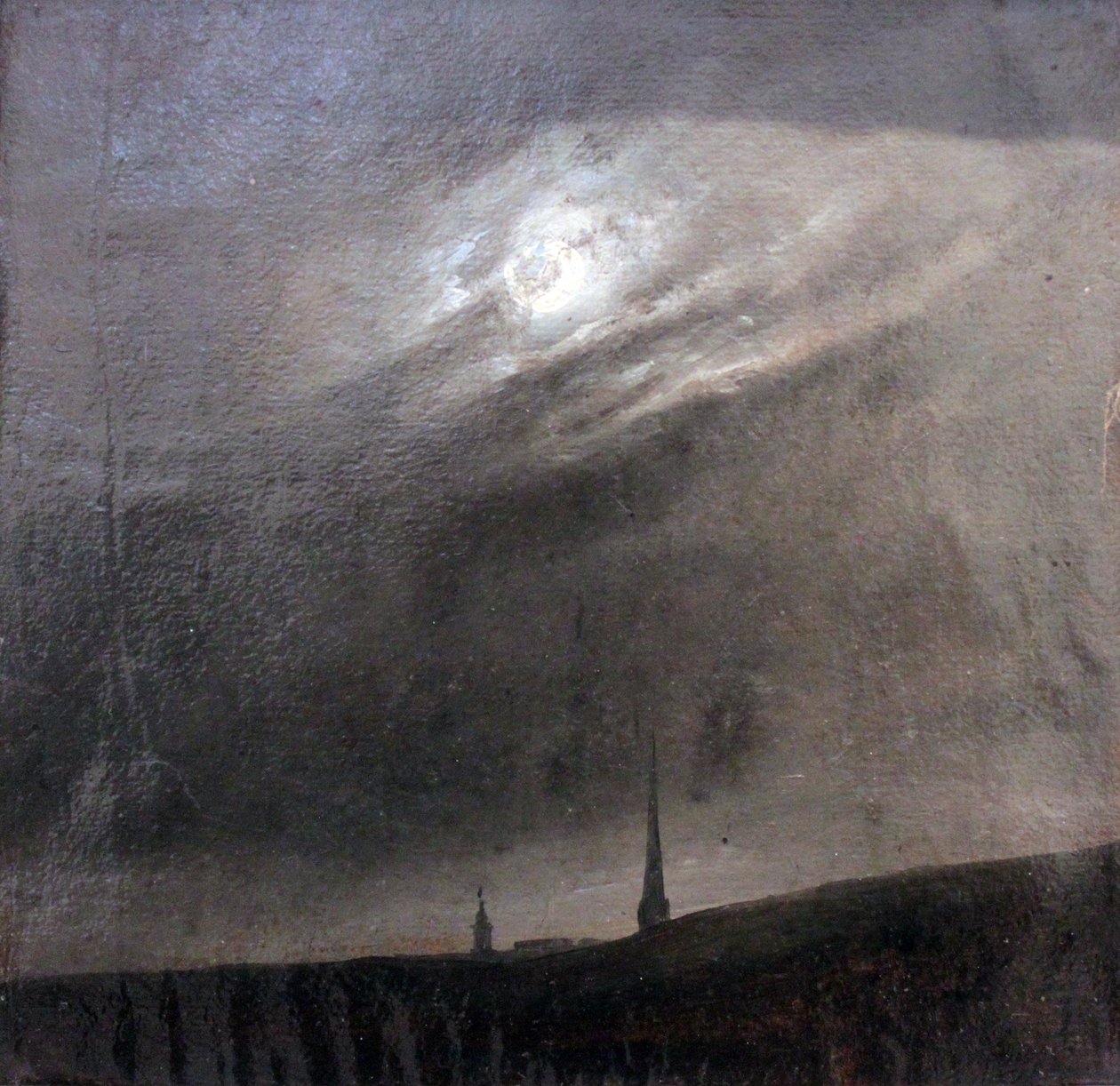 Moon Night over Dresden by Johan Christian Dahl