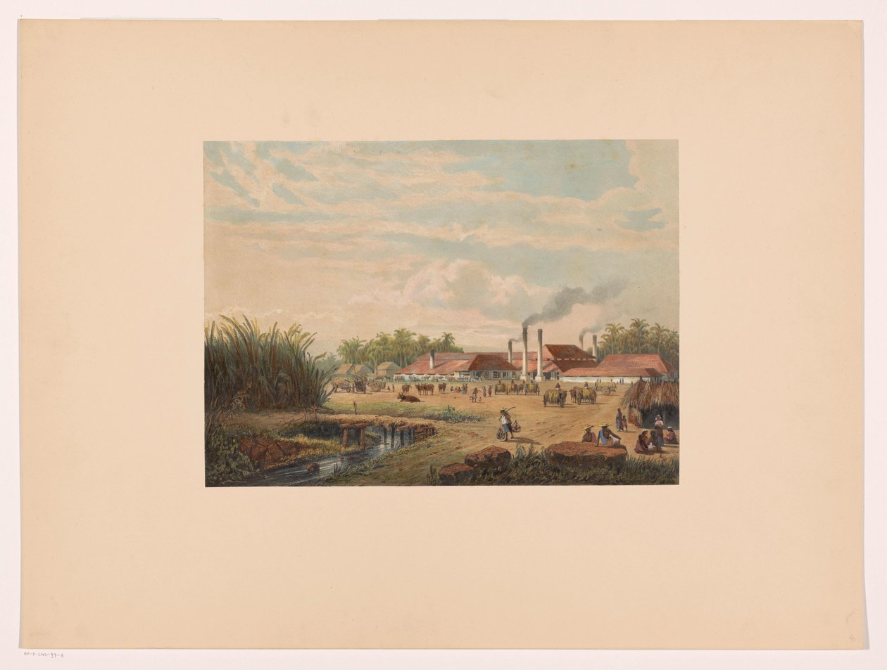 Pangka Factory near Tegal in Central Java by Johan Conrad Greive