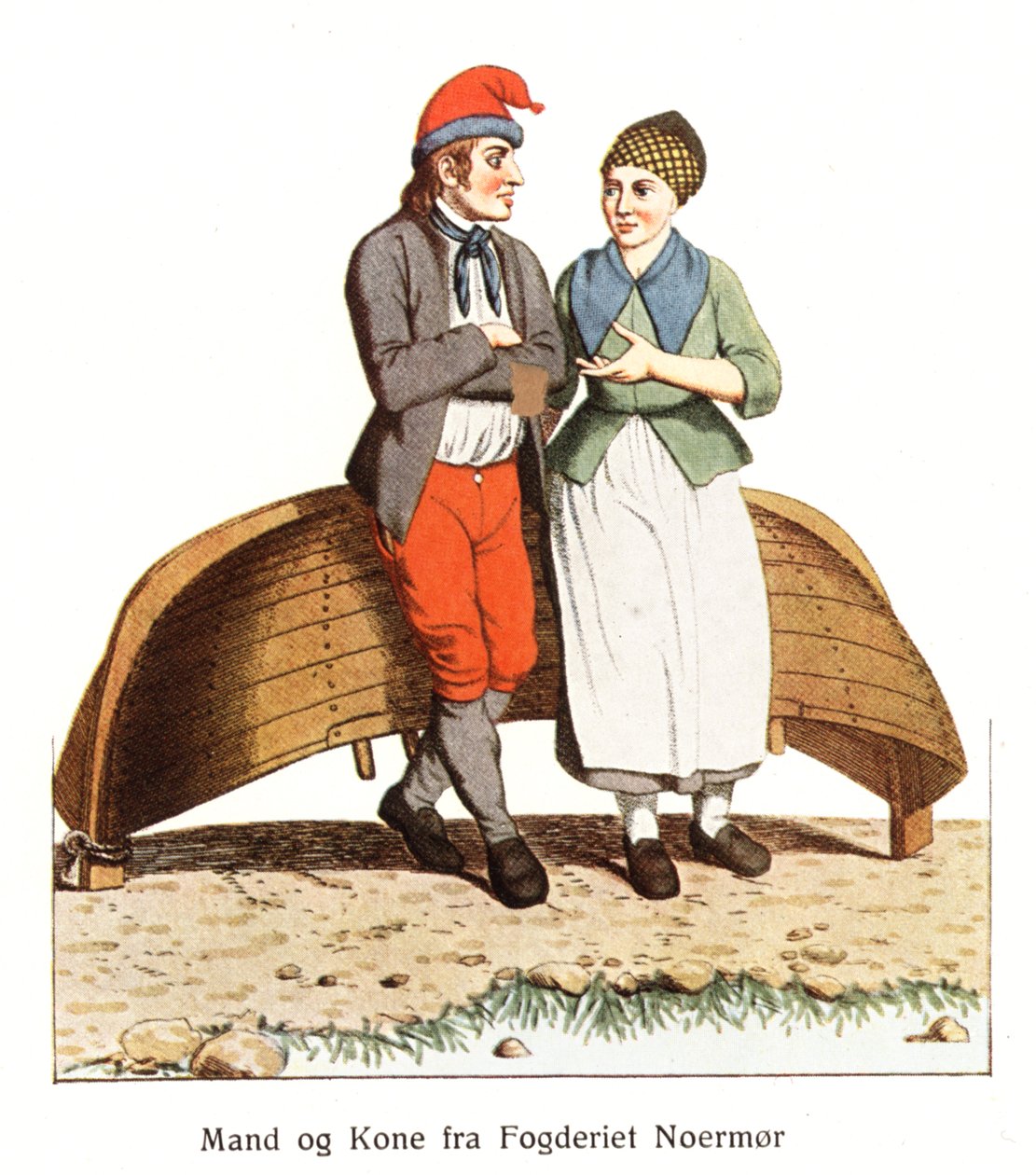 Norwegian Folk Costumes by Johan F. L. Dreier