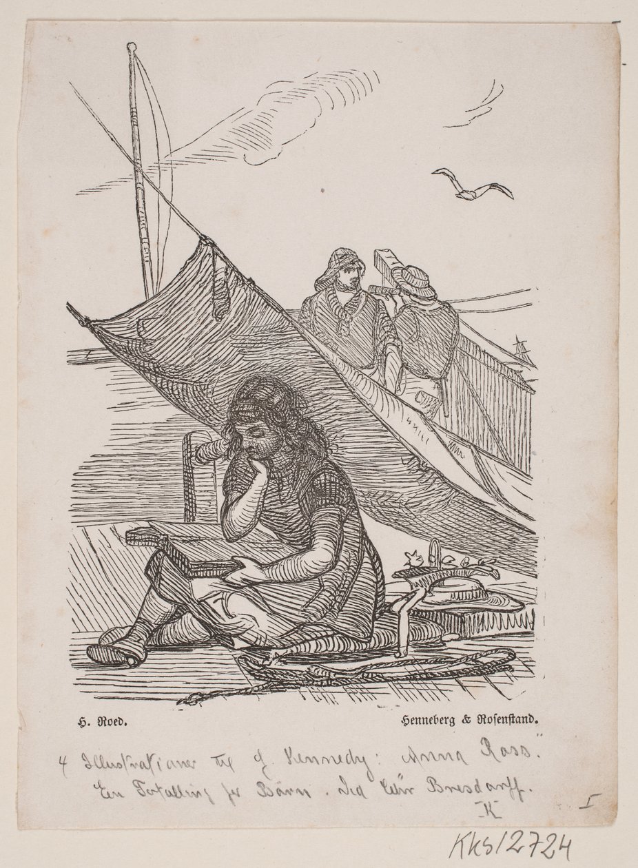 Illustration to Kennedy, Anna Ross by Johan Frederik Rosenstand